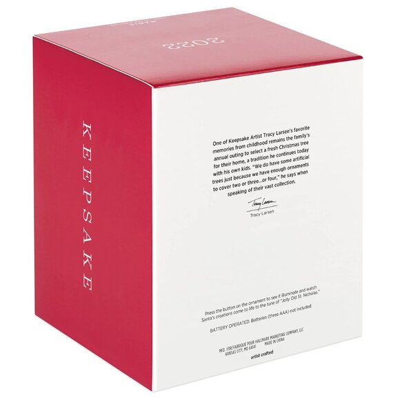 New! Santa's Workshop Wonders Hallmark Keepsake Christmas Ornament Toy Train Set - Picture 2 of 5